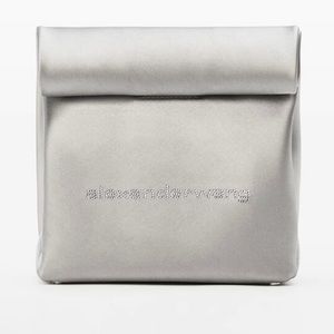 Authentic lightly used Alexander Wang satin lunch purse